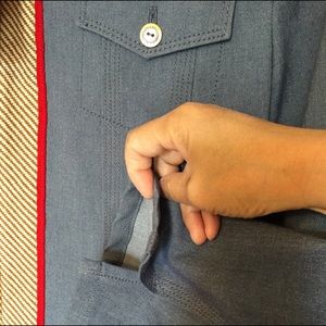 St John Sport denim blazer